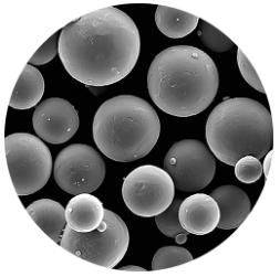 Spherical titanium alloy powder