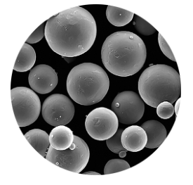 Spherical aluminum alloy powder
