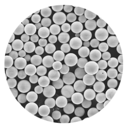 Spherical tungsten powder